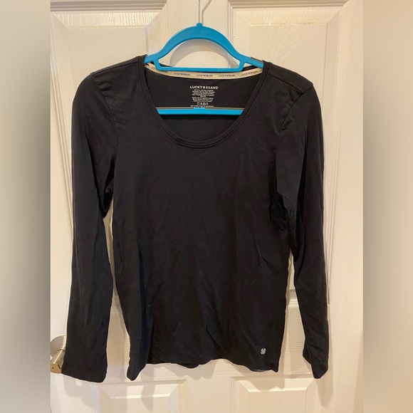 LUCKY BRAND Women’s Medium Long Sleeve Shirts - Picture 2 of 3